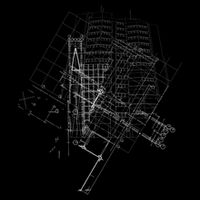 Graphic Abstract Lines Gift Design Idea Architecture Impact Tech Backpack