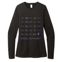 Greek Alphabet Letters Womens CVC Long Sleeve Shirt