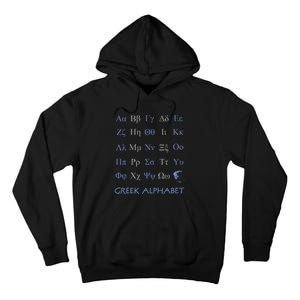 Greek Alphabet Letters Tall Hoodie