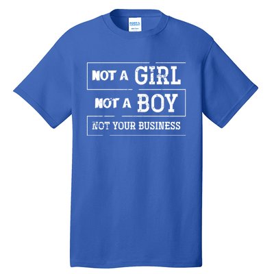 Genderfluid Agender Lgbt Pride Month Gift Non Binary Meaningful Gift Tall T-Shirt