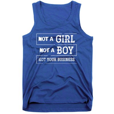 Genderfluid Agender Lgbt Pride Month Gift Non Binary Meaningful Gift Tank Top