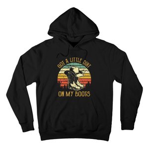 Got A Little Dirt On My Boots Country Music Lover Hoodie