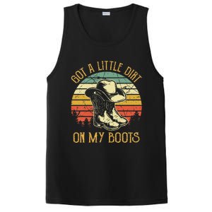 Got A Little Dirt On My Boots Country Music Lover PosiCharge Competitor Tank