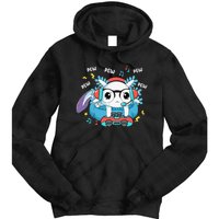 Gamer Axolotl Lover Cute Axolotl Gaming Video Gamer Gifts Tie Dye Hoodie