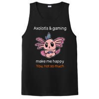 Gamer Axolotl Lover Cute Axolotl Gaming Video Gamer Gift  PosiCharge Competitor Tank