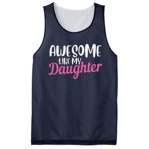 Gagglegifts Awesome Like My Daughter Mesh Reversible Basketball Jersey Tank