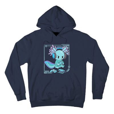 Gamer Axolotl Lover Cute Axolotl Gaming Video Gamer Gifts    Tall Hoodie