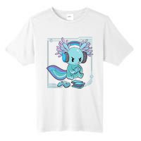 Gamer Axolotl Lover Cute Axolotl Gaming Video Gamer Gifts    Tall Fusion ChromaSoft Performance T-Shirt