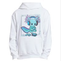 Gamer Axolotl Lover Cute Axolotl Gaming Video Gamer Gifts    Urban Pullover Hoodie