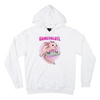 Gamer Axolotl Lover Cute Axolotl Gaming Video Gamer Gifts  Hoodie