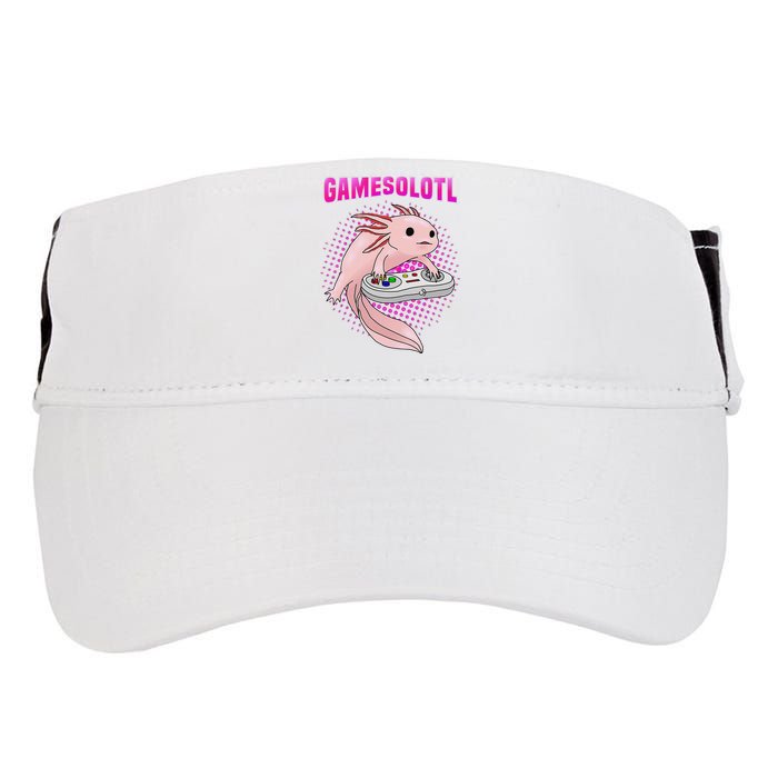 Gamer Axolotl Lover Cute Axolotl Gaming Video Gamer Gifts  Adult Drive Performance Visor