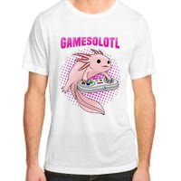 Gamer Axolotl Lover Cute Axolotl Gaming Video Gamer Gifts  Adult ChromaSoft Performance T-Shirt