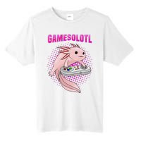 Gamer Axolotl Lover Cute Axolotl Gaming Video Gamer Gifts  Tall Fusion ChromaSoft Performance T-Shirt