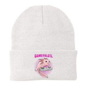 Gamer Axolotl Lover Cute Axolotl Gaming Video Gamer Gifts  Knit Cap Winter Beanie