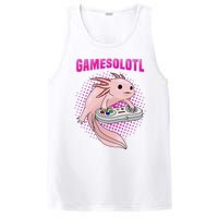 Gamer Axolotl Lover Cute Axolotl Gaming Video Gamer Gifts  PosiCharge Competitor Tank