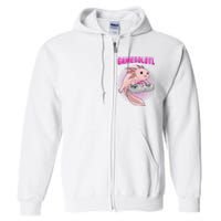 Gamer Axolotl Lover Cute Axolotl Gaming Video Gamer Gifts  Full Zip Hoodie