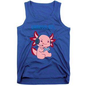 Gamer Axolotl Lover Cute Axolotl Gaming Video Gamer Tank Top