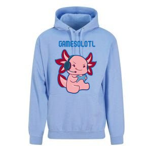 Gamer Axolotl Lover Cute Axolotl Gaming Video Gamer Unisex Surf Hoodie