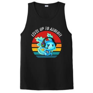 Gaming Axolotl Level Up Geek Video Games PosiCharge Competitor Tank