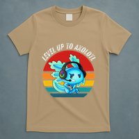 Gaming Axolotl Level Up Geek Video Games T-Shirt