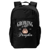 Growing A Little Pumpkin Pregnancy Announcement Halloween Daily Commute Backpack