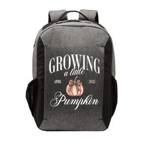 Growing A Little Pumpkin Pregnancy Announcement Halloween Vector Backpack