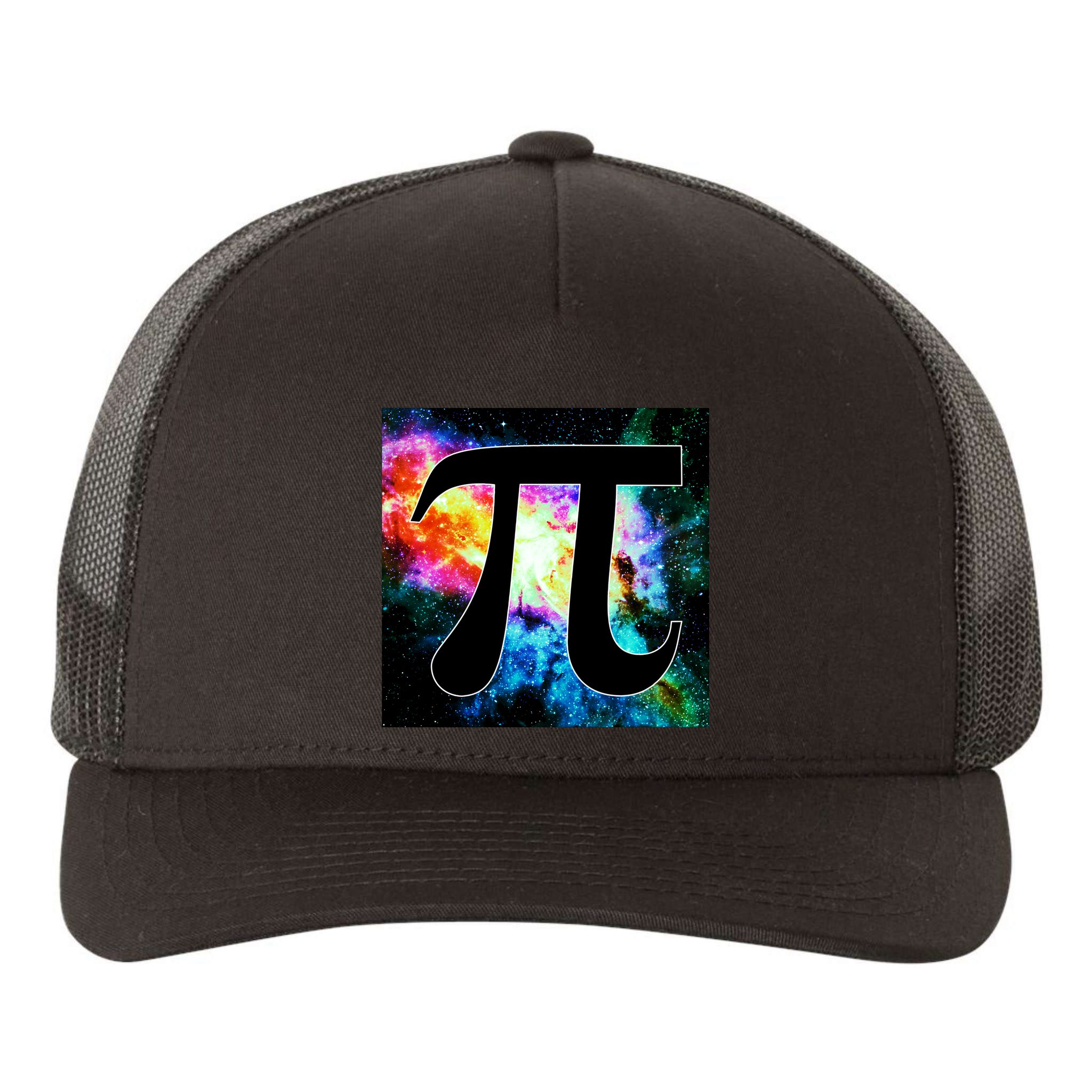 Galactic Pi Galaxy Infinity Yupoong Adult 5-Panel Trucker Hat