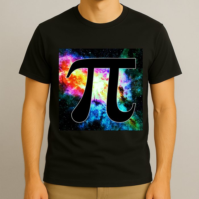 Galactic Pi Galaxy Infinity T-Shirt