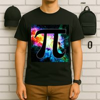 Galactic Pi Galaxy Infinity T-Shirt
