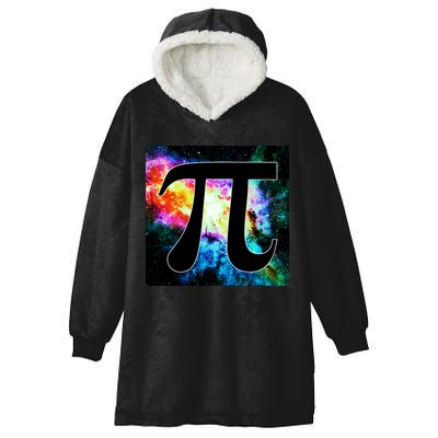 Galactic Pi Galaxy Infinity Hooded Wearable Blanket