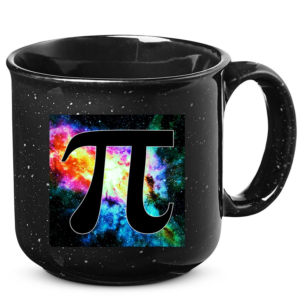 Galactic Pi Galaxy Infinity 15oz Campfire Ceramic Mug