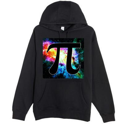 Galactic Pi Galaxy Infinity Premium Pullover Hoodie