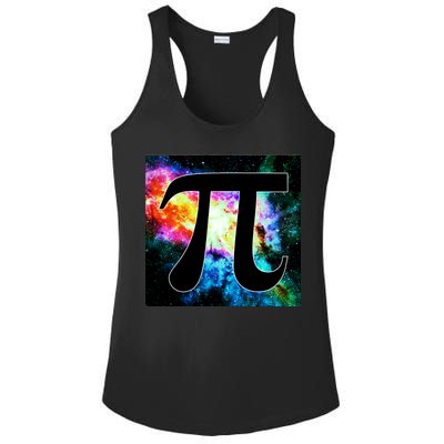 Galactic Pi Galaxy Infinity Ladies PosiCharge Competitor Racerback Tank