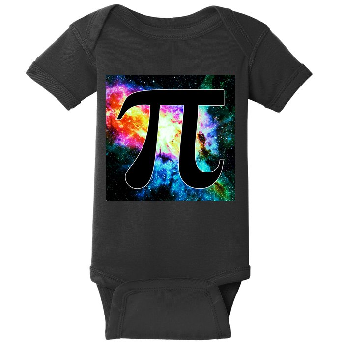 Galactic Pi Galaxy Infinity Baby Bodysuit