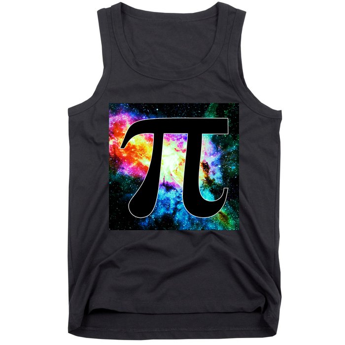 Galactic Pi Galaxy Infinity Tank Top