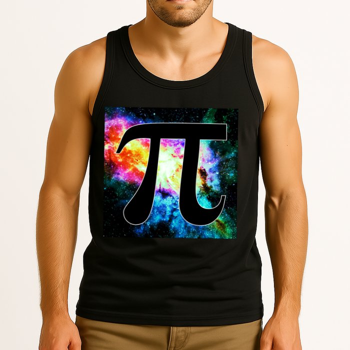 Galactic Pi Galaxy Infinity Tank Top