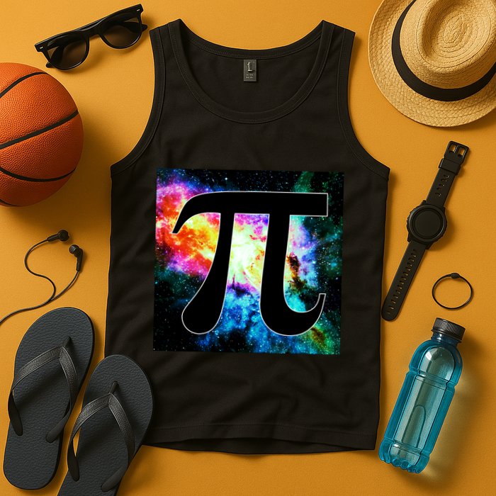 Galactic Pi Galaxy Infinity Tank Top