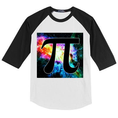 Galactic Pi Galaxy Infinity Kids Colorblock Raglan Jersey