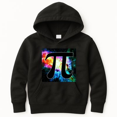 Galactic Pi Galaxy Infinity Kids Hoodie