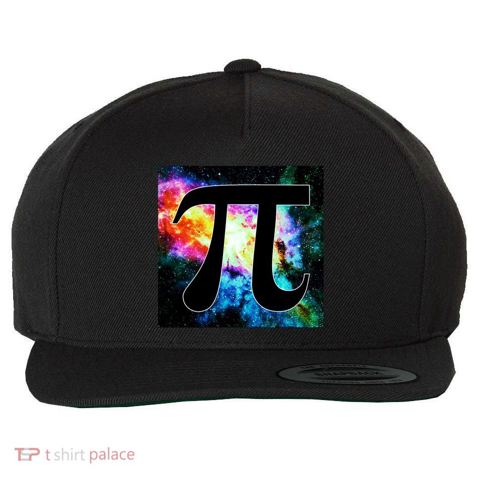 Galactic Pi Galaxy Infinity Wool Snapback Cap