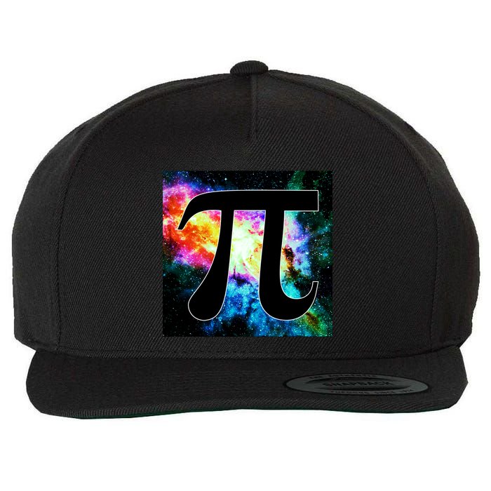 Galactic Pi Galaxy Infinity Wool Snapback Cap