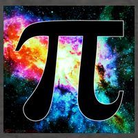 Galactic Pi Galaxy Infinity Vector Backpack