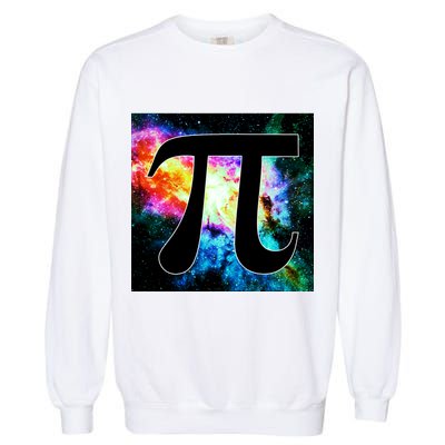 Galactic Pi Galaxy Infinity Garment-Dyed Sweatshirt