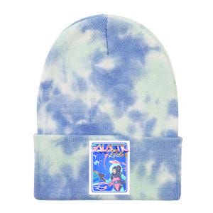 Galactic Rider Tie Dye 12in Knit Beanie