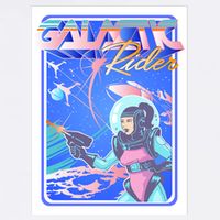 Galactic Rider Sustainable Bucket Hat