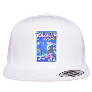 Galactic Rider Flat Bill Trucker Hat