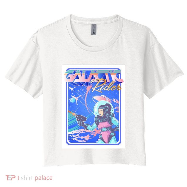 Galactic Rider Crop Top