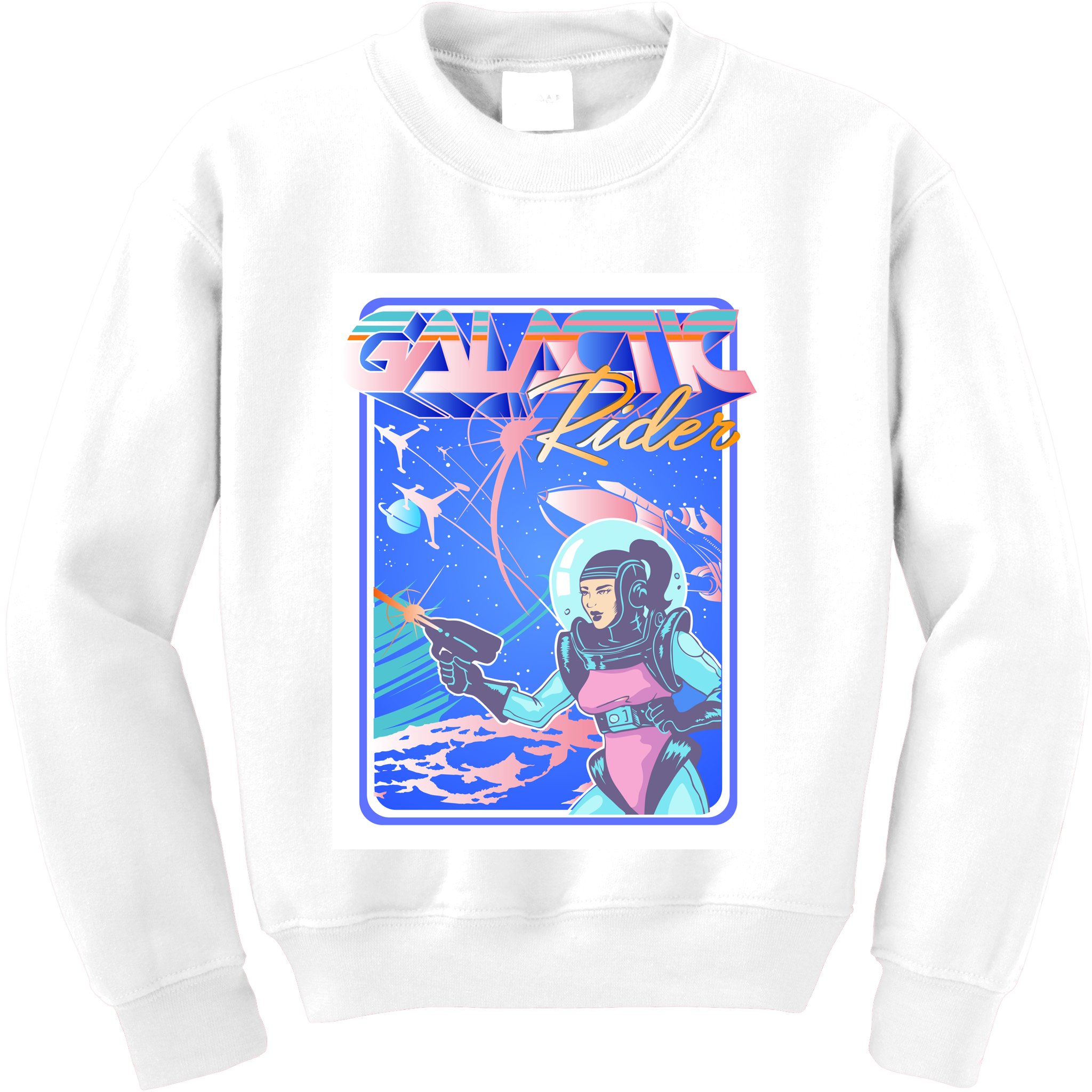 Galactic Rider Kids Sweatshirt
