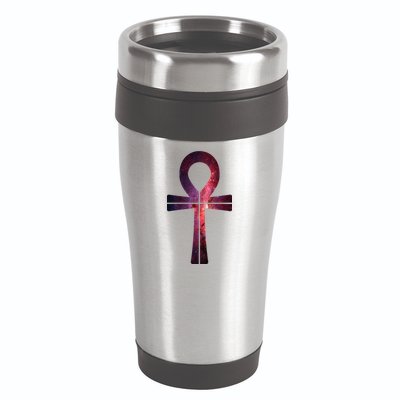 Galaxy Ankh 16oz Travel Tumbler