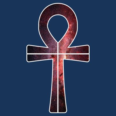 Galaxy Ankh T-Shirt